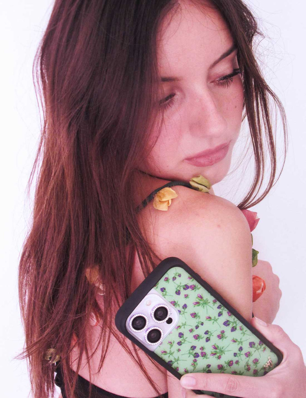 Posie Rosie | Purple iPhone Case