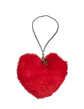 Fuzzy Heart w/ WF Charm | Red