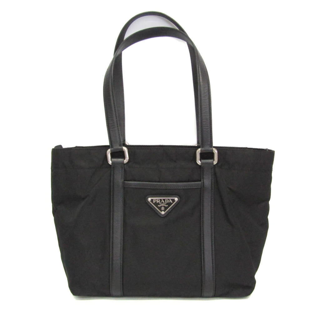 Prada Tessuto Saffiano · Nylon Tote