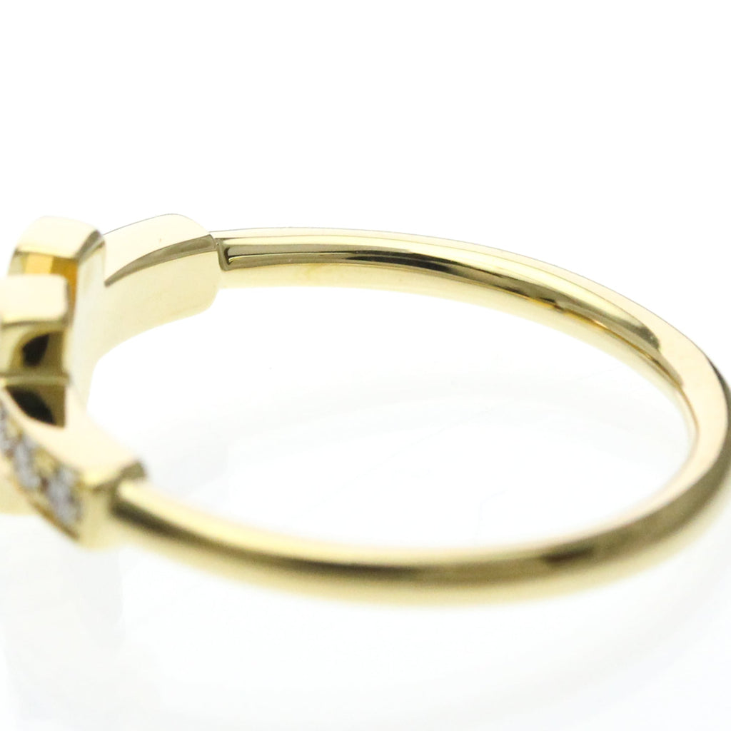 Tiffany T Wire · 18K Yellow Gold · Diamond