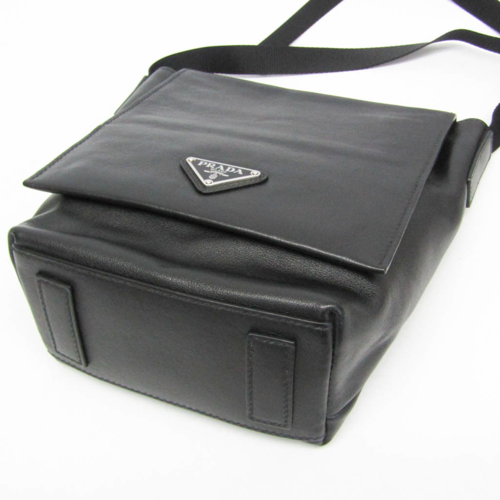 Prada · Leather Shoulder Bag