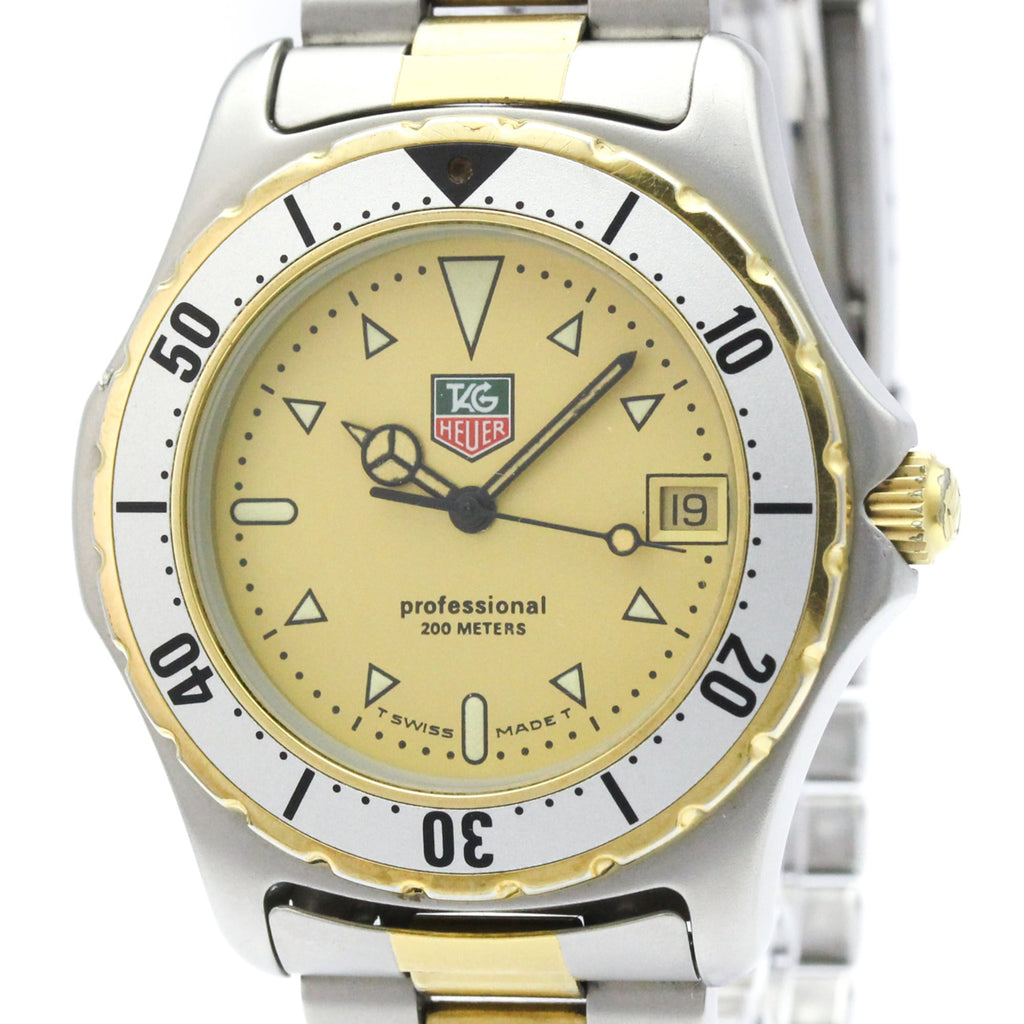 Tag Heuer Professional · Gold Plated Steel