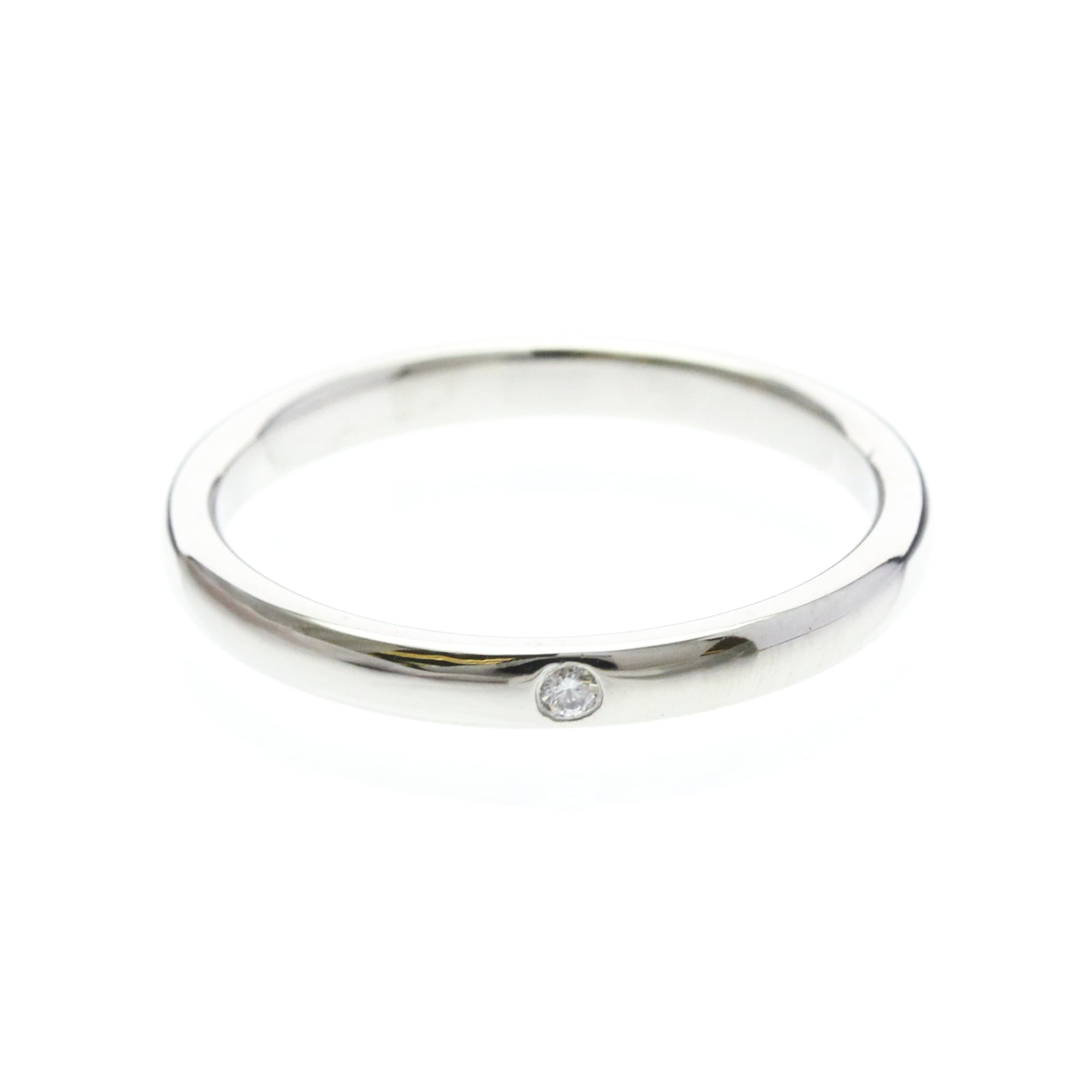 Tiffany Stacking Band · Platinum · Diamond