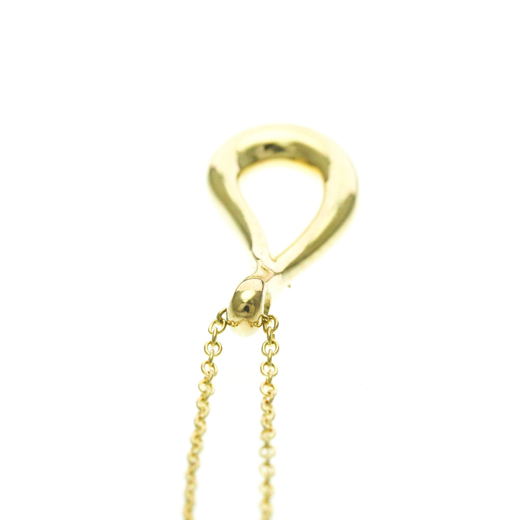 Tiffany Open Teardrop · 18K Yellow Gold