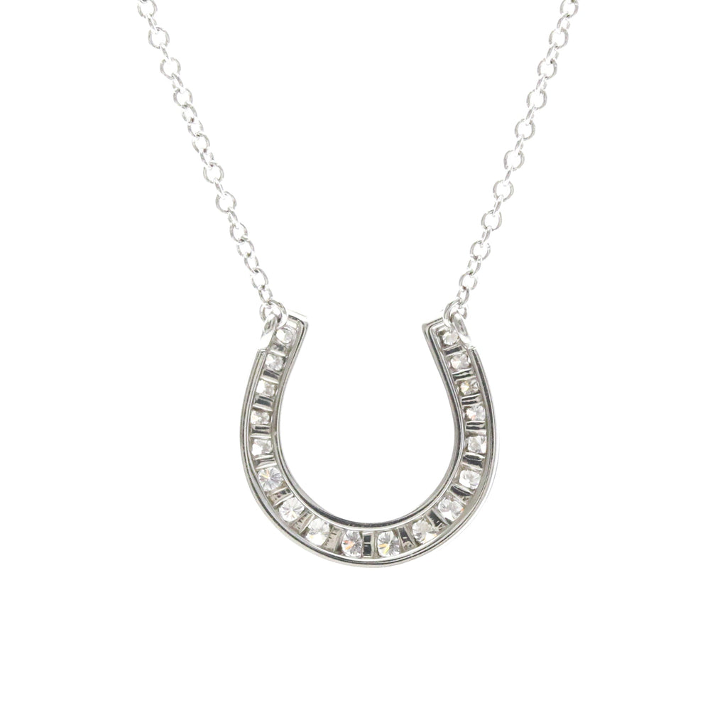 Tiffany Horseshoe · Platinum · Diamond