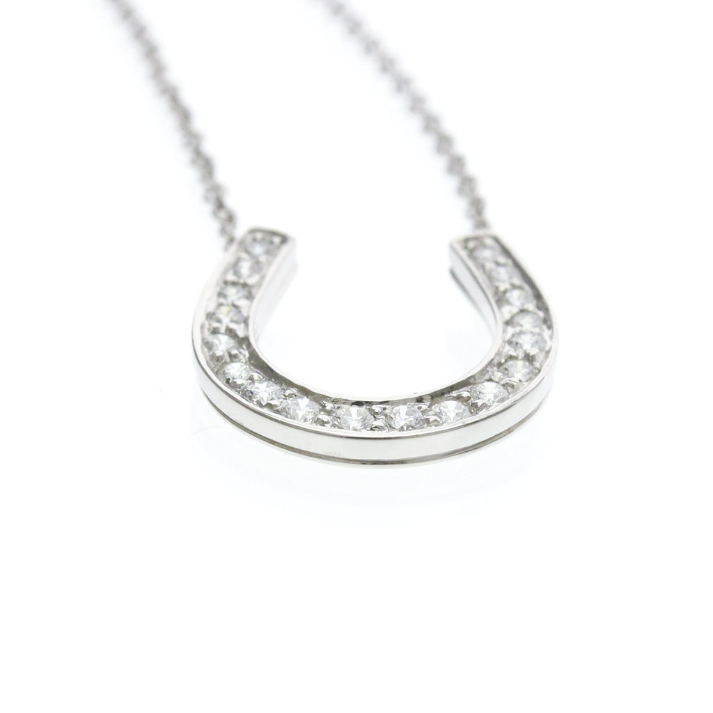Tiffany Horseshoe · Platinum · Diamond