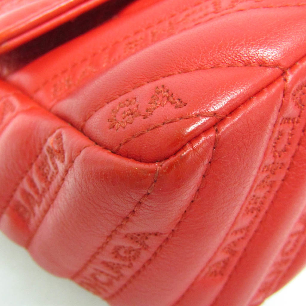 Balenciaga BB Logo · Leather Shoulder Bag