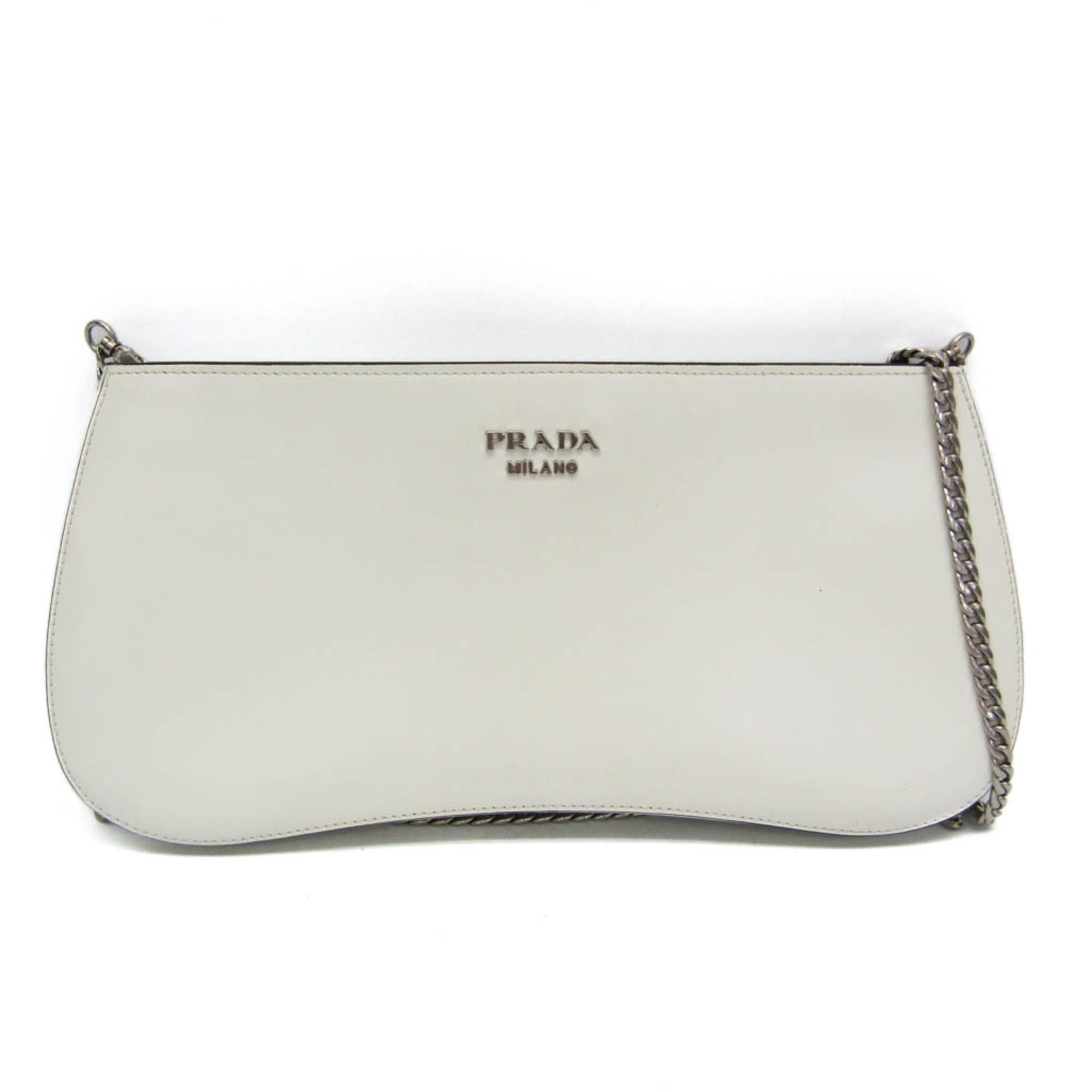 Prada Sydney · Leather Clutch