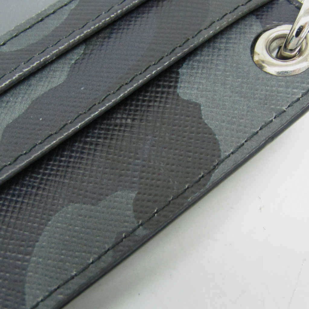 Prada Saffiano · Camouflage Shoulder Pouch