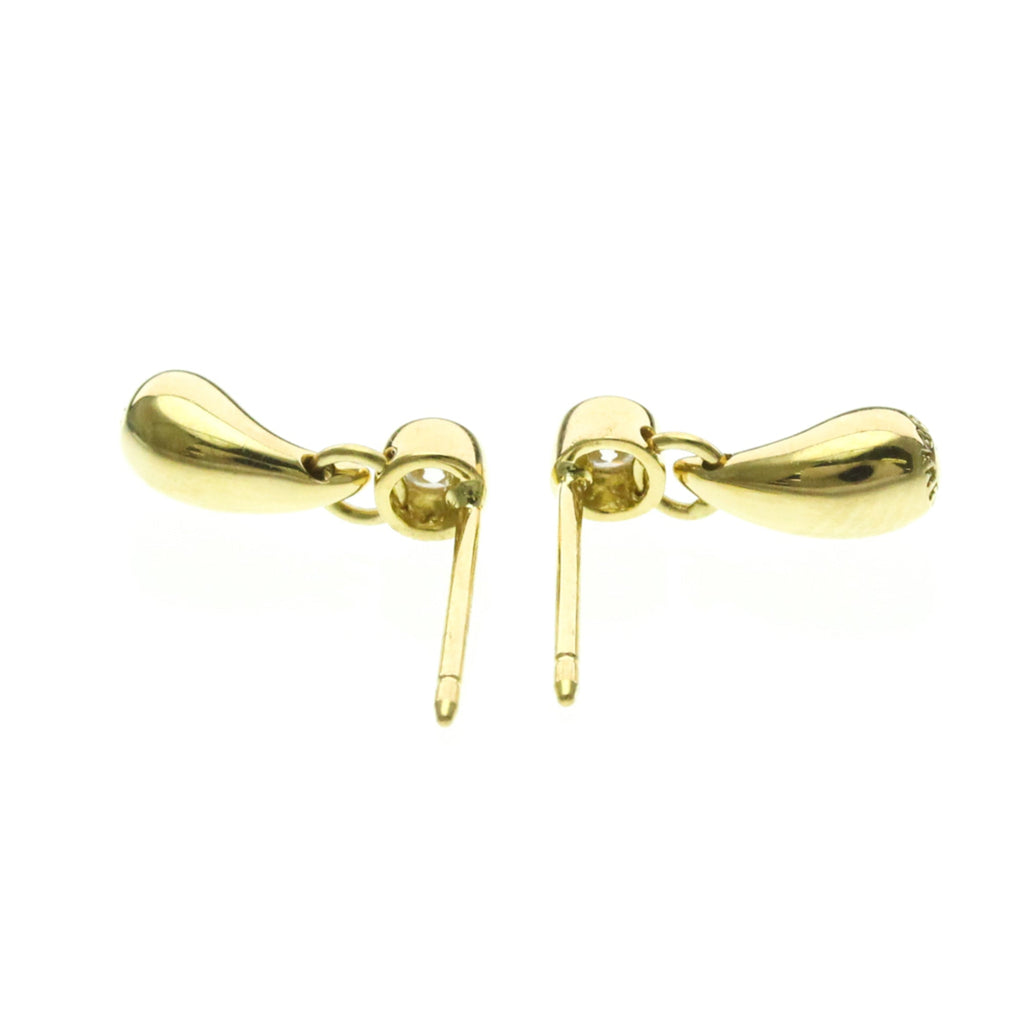 Tiffany Teardrop · 18K Yellow Gold · Diamond