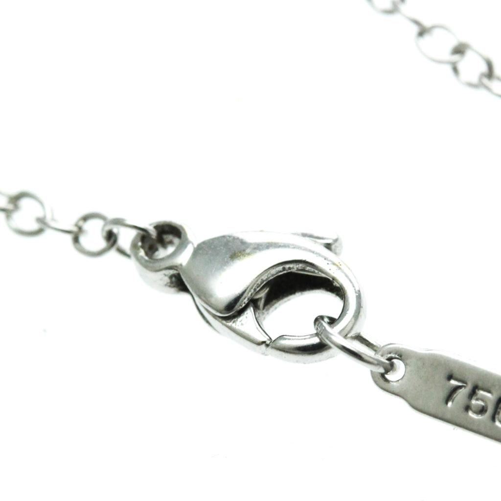Tiffany Ribbon · Diamond · 18K White Gold