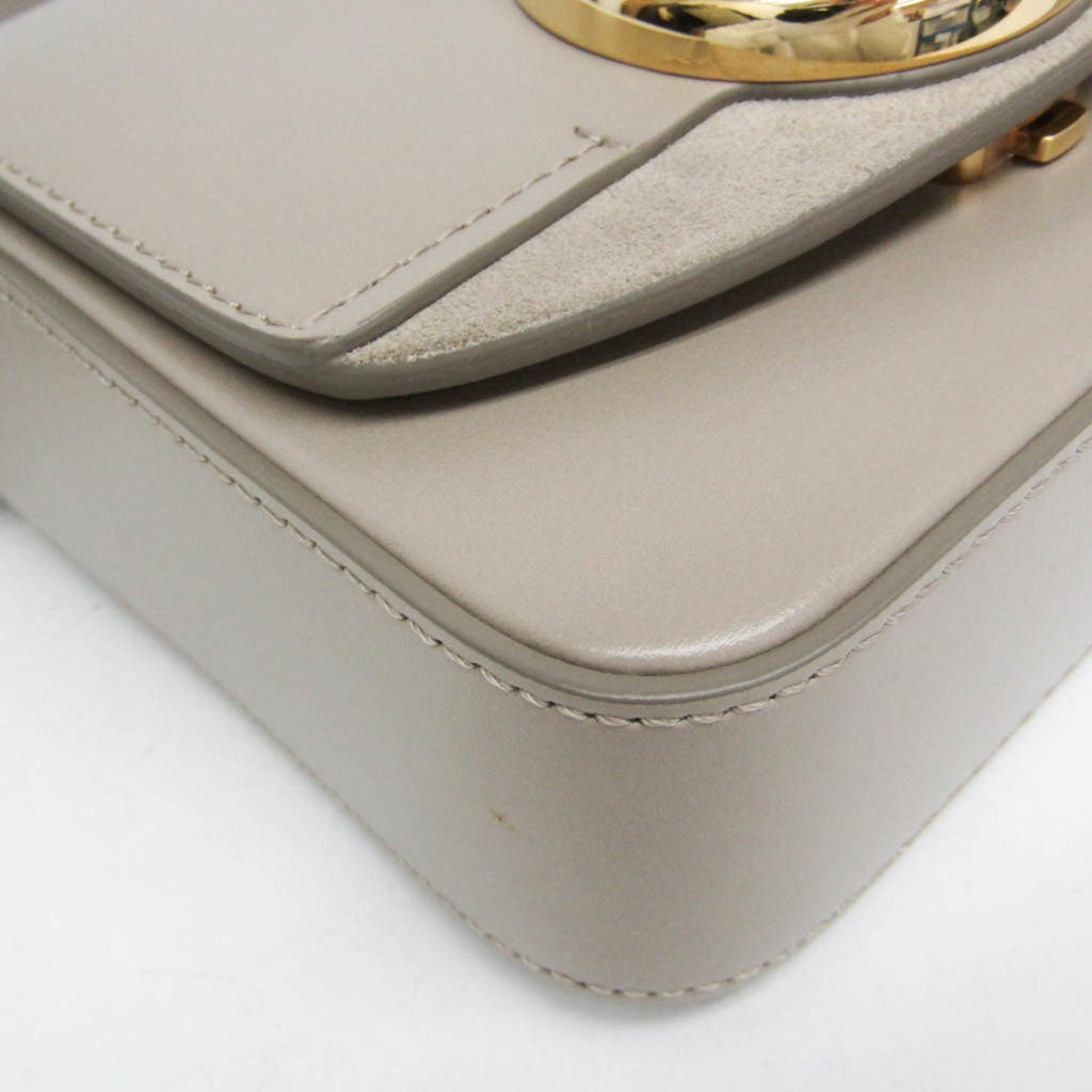 Chloé C Mini · Suede & Leather