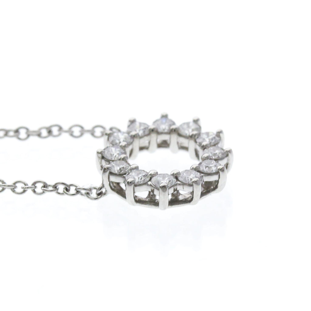 Tiffany Open Circle Mini · Platinum · Diamond