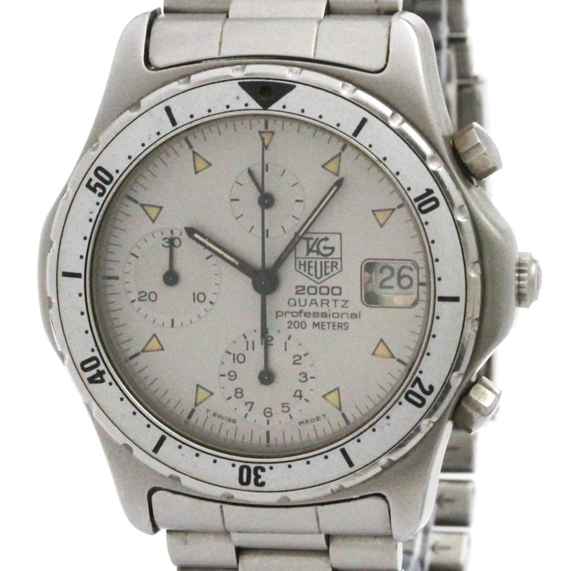 Tag Heuer · Steel · Chronograph Quartz