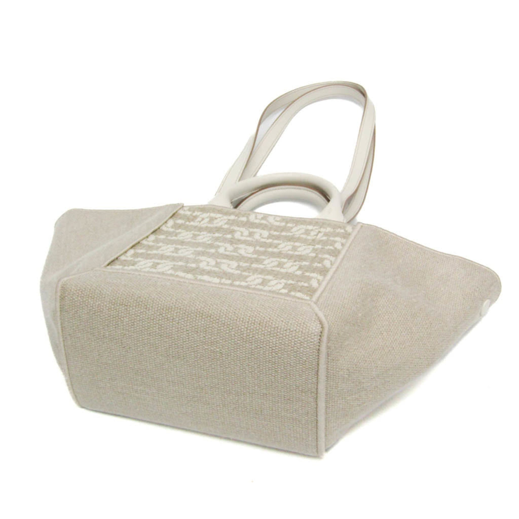 Tod's Double-Handle Shopping Bag · Linen