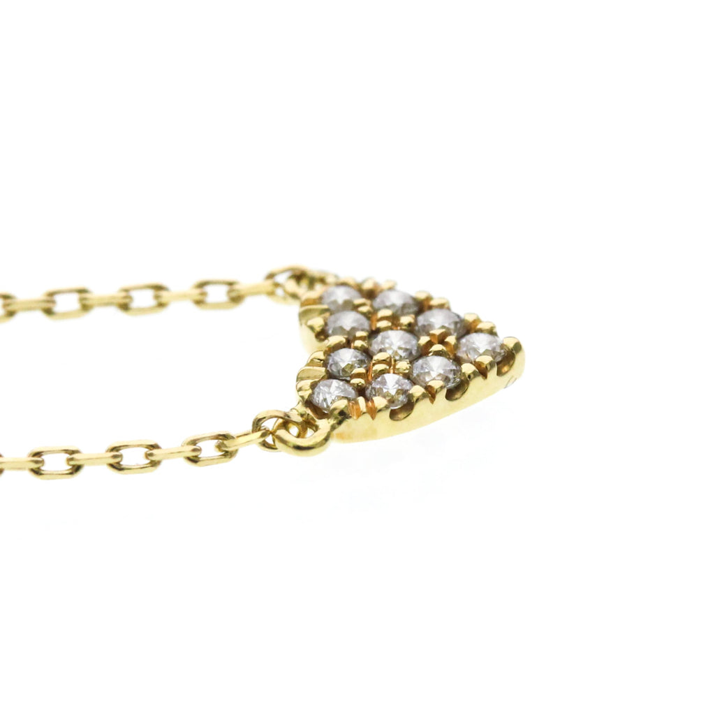AHKAH Heart Pavé · 18K Yellow Gold · Diamond