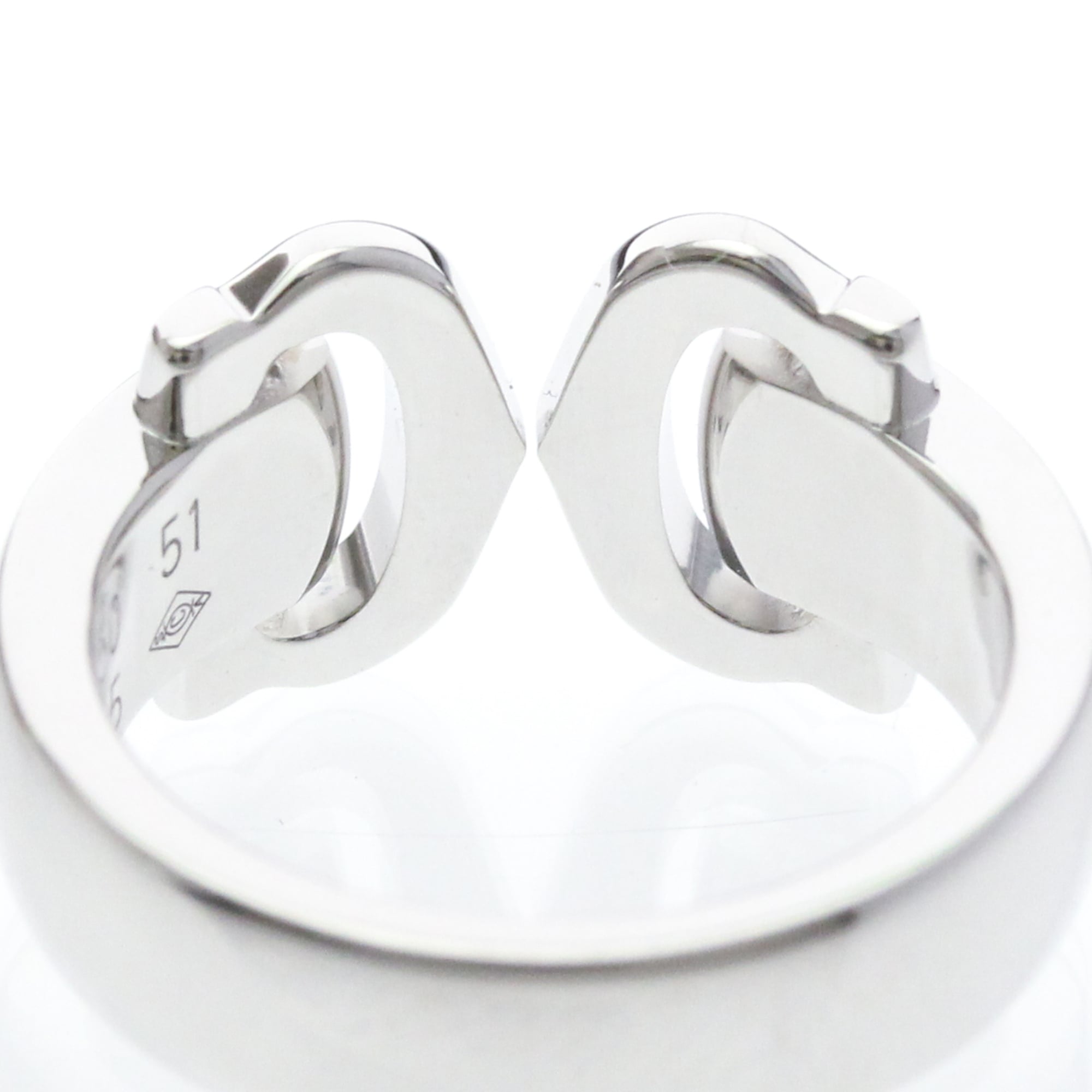 Cartier 2C Boucle Diamond · 18K White Gold