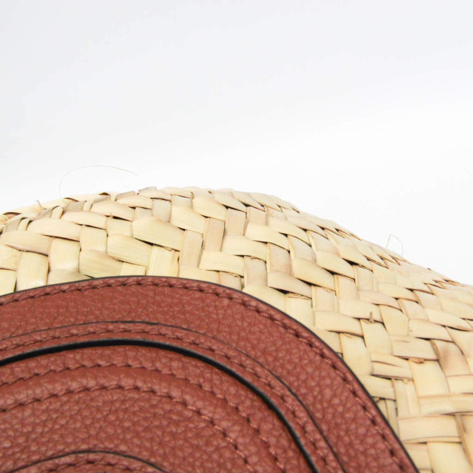 Chloé Marcie Basket · Raffia & Leather