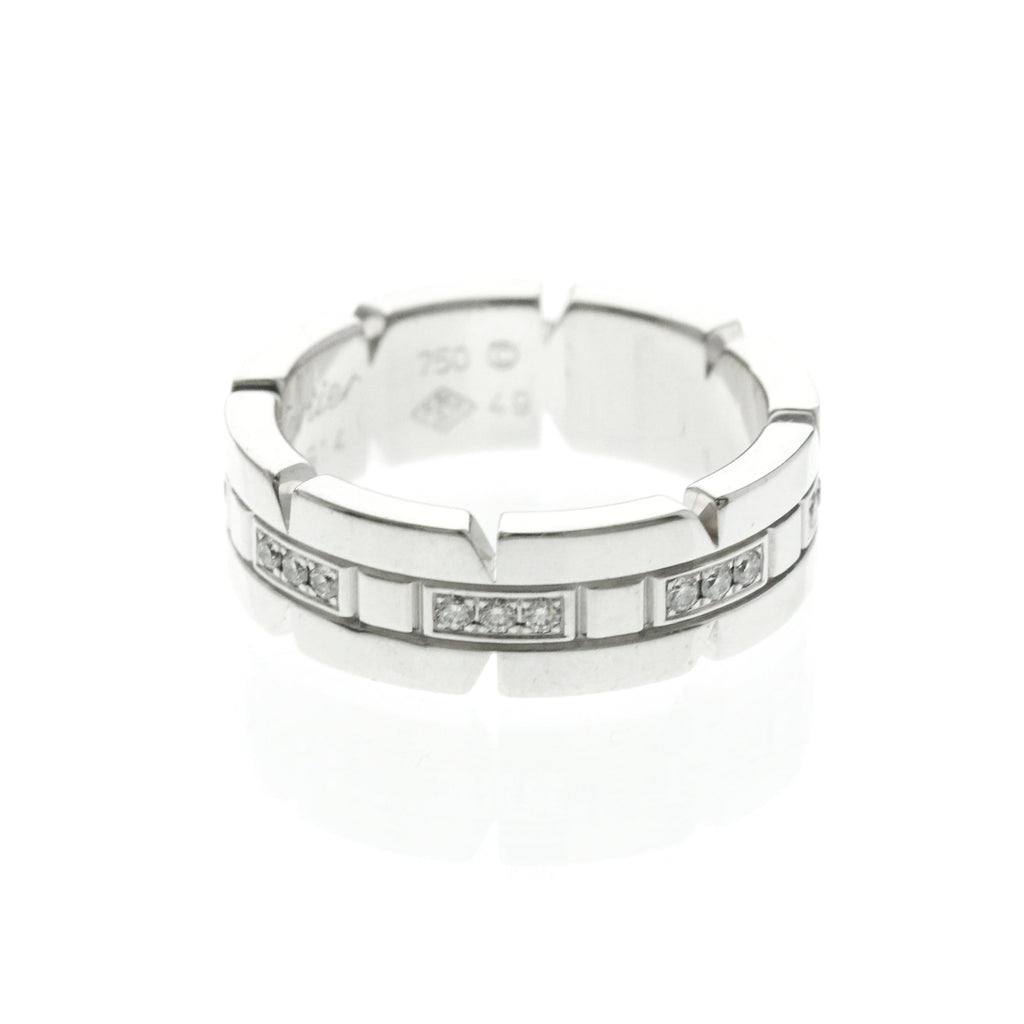 Cartier Tank Française · 18K White Gold · Diamond