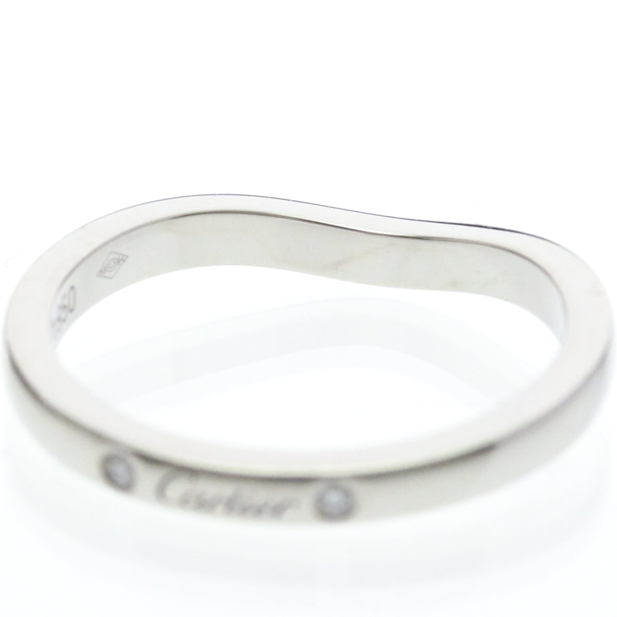 Cartier Ballerina · Platinum · Three Diamonds