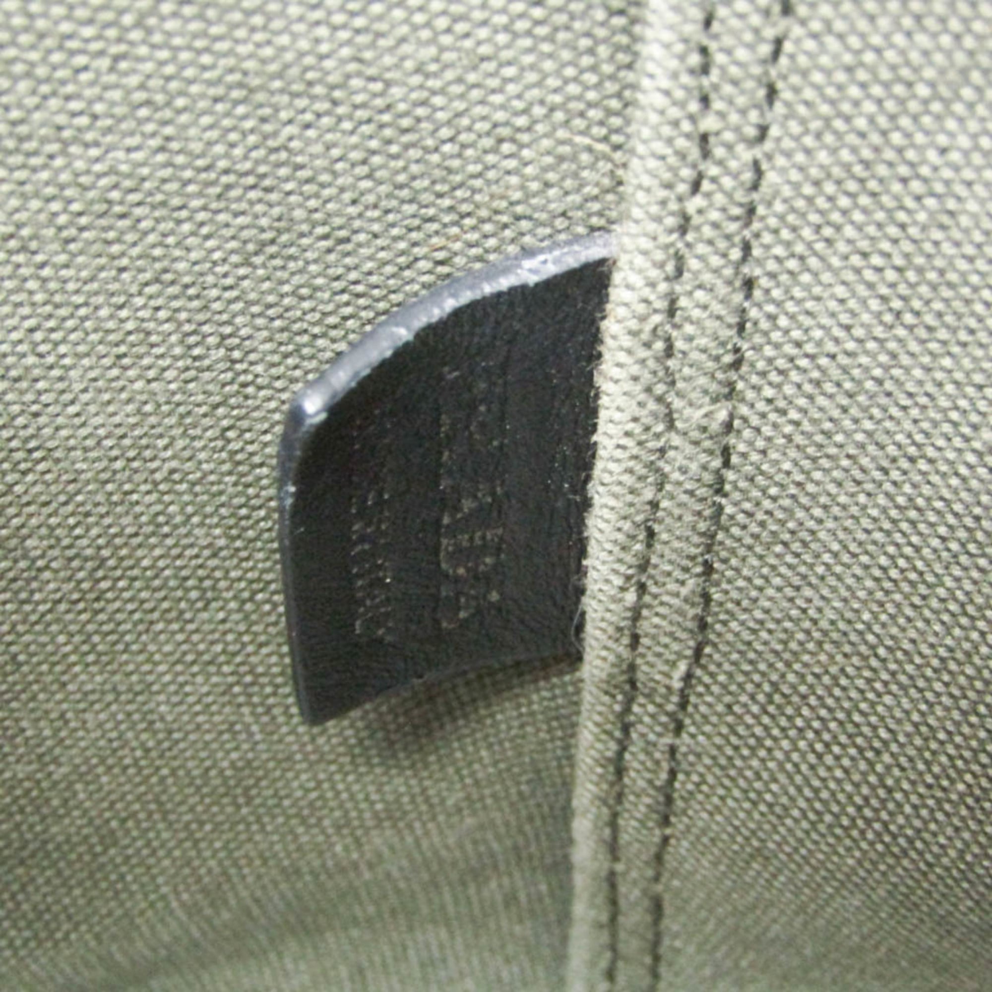 Prada Denim · Leather Tote