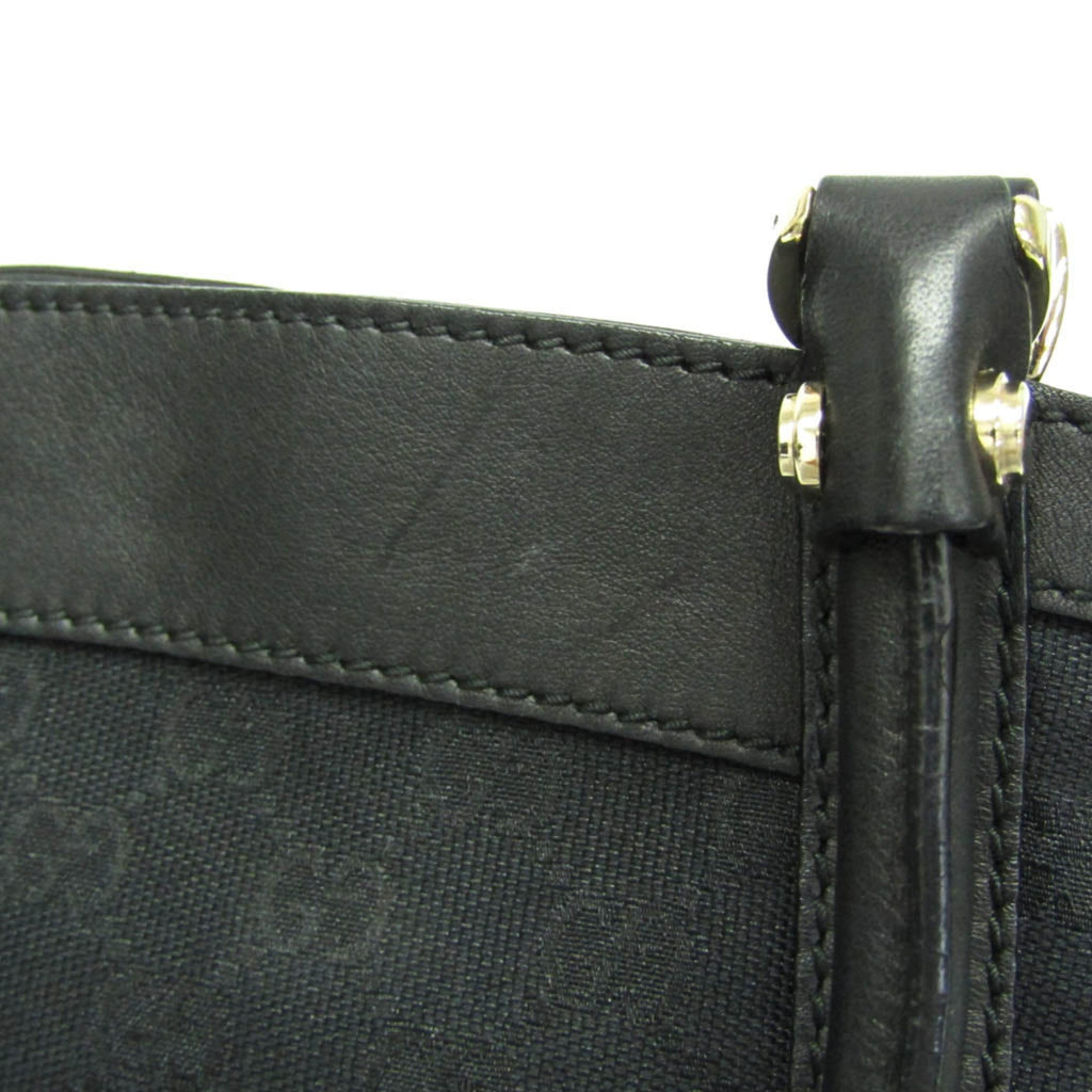 Gucci GG Canvas Tote · Leather Trim