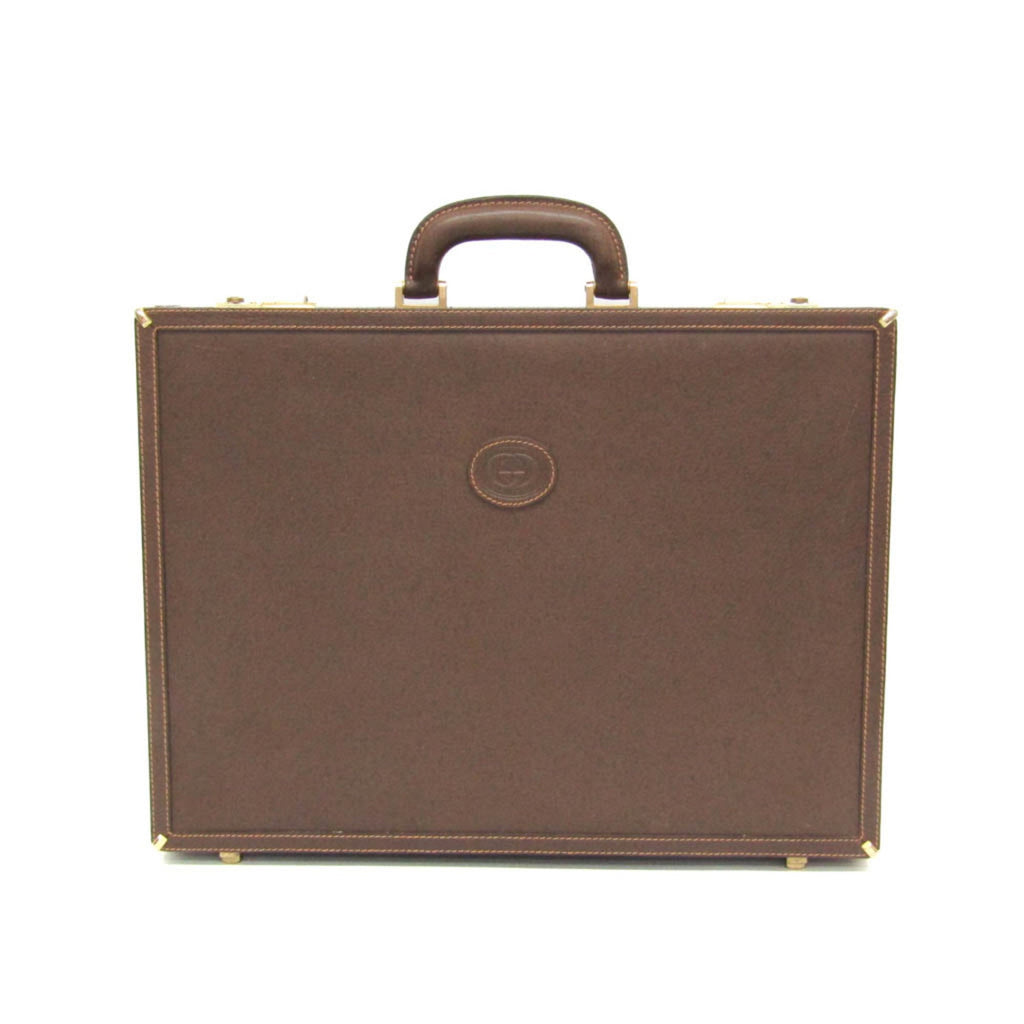 Gucci Interlocking G · Leather Attaché Case