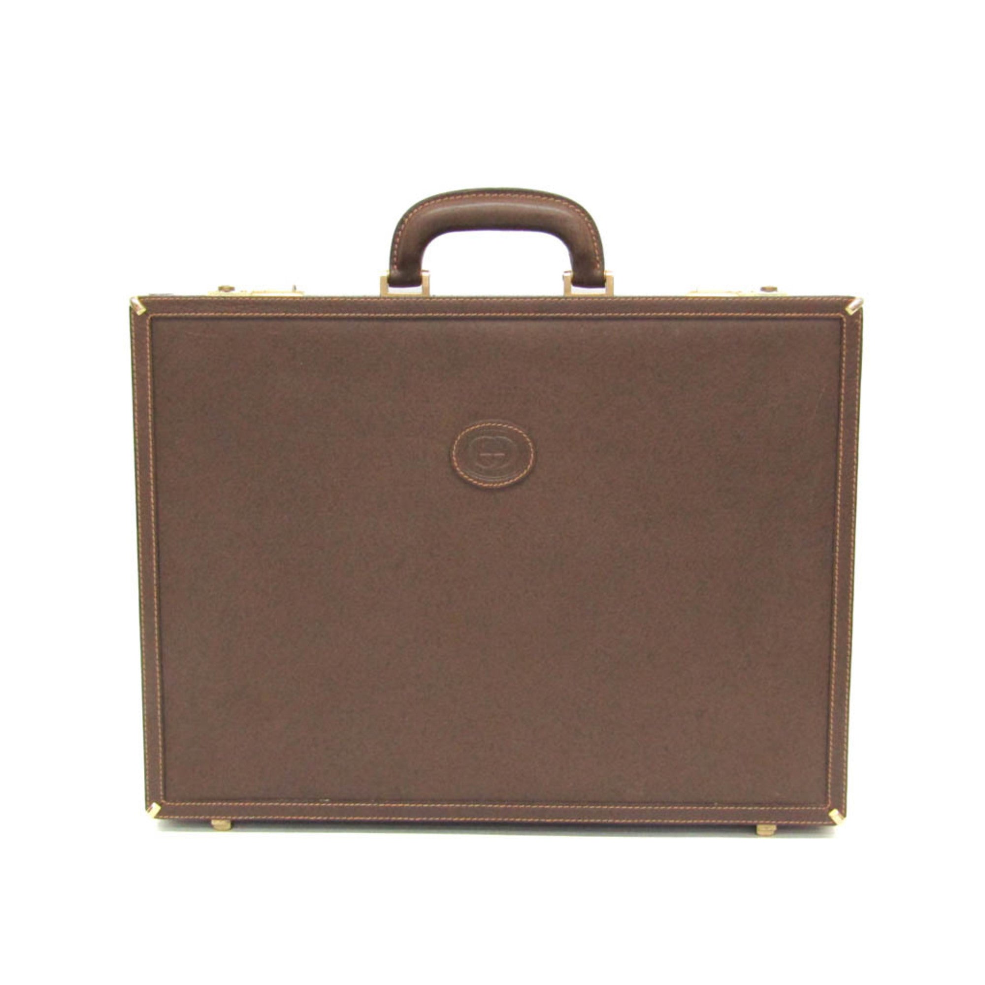 Gucci Interlocking G · Leather Attaché Case