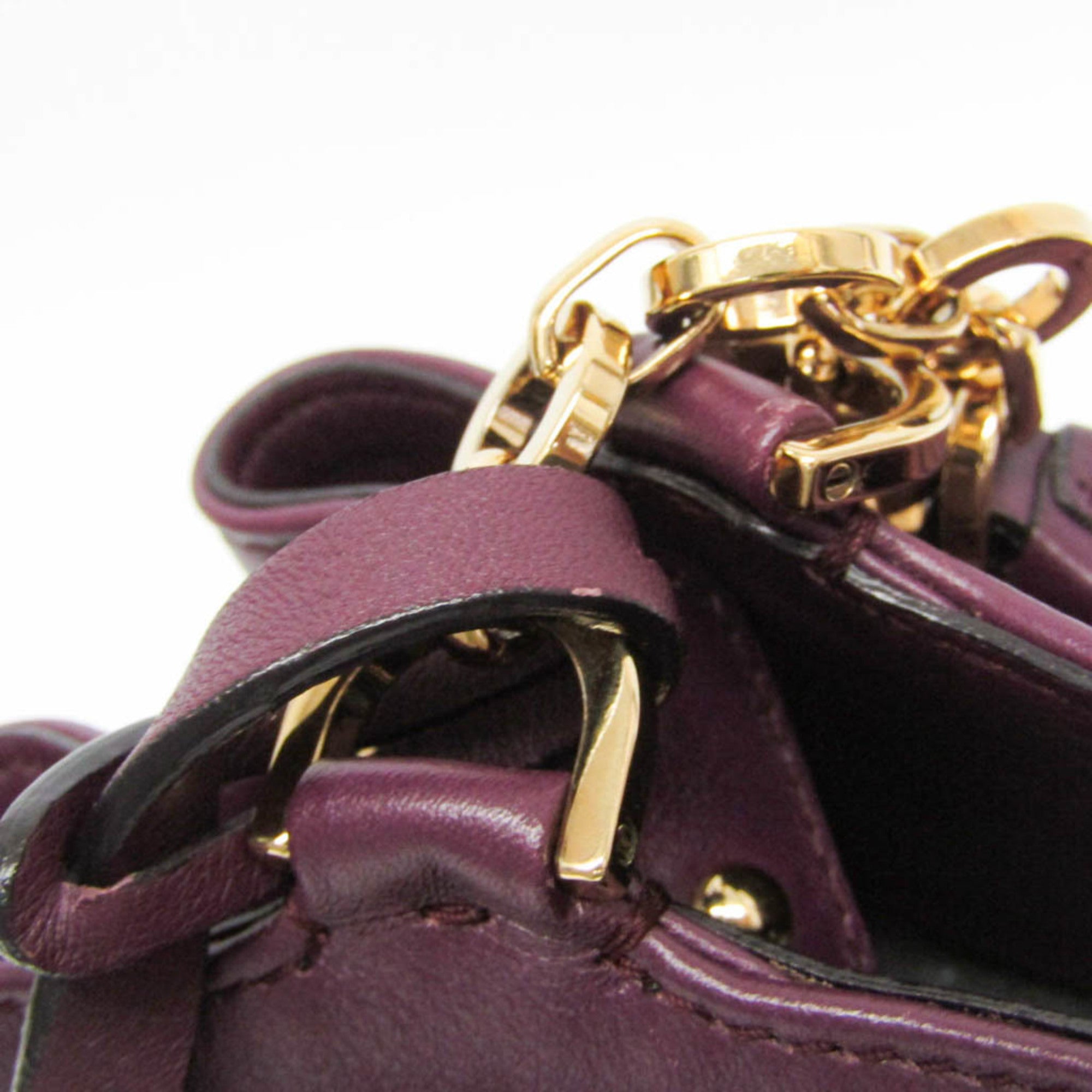Salvatore Ferragamo Gancini · Leather