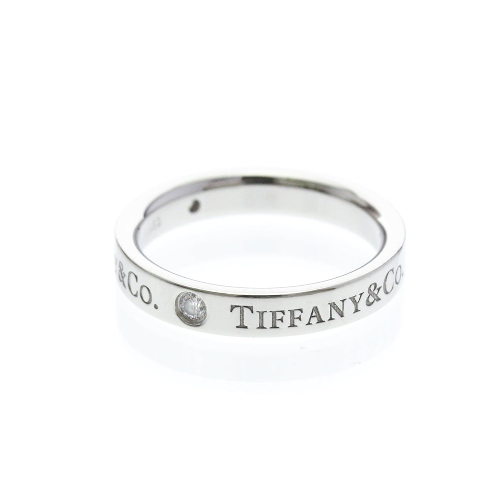 Tiffany Three Diamond · Platinum