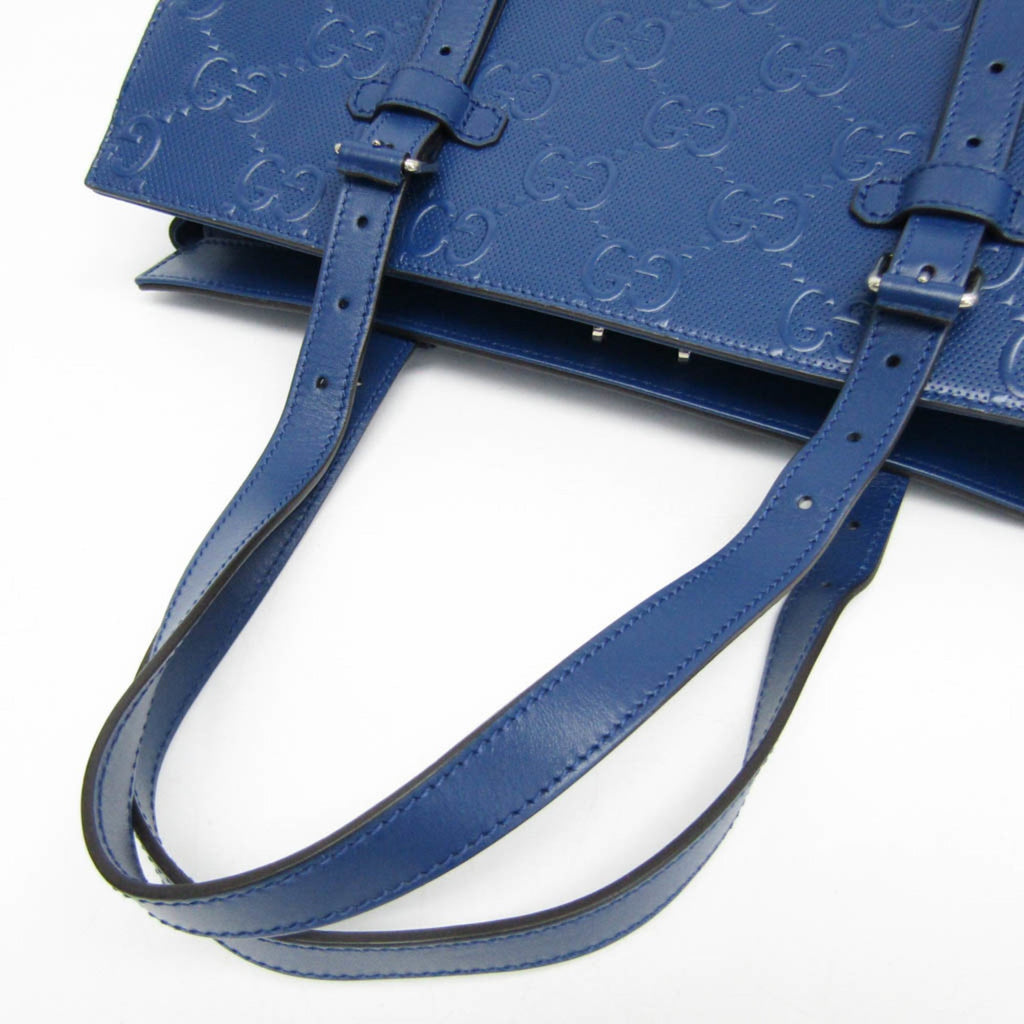 Gucci GG Embossed Tote · Leather