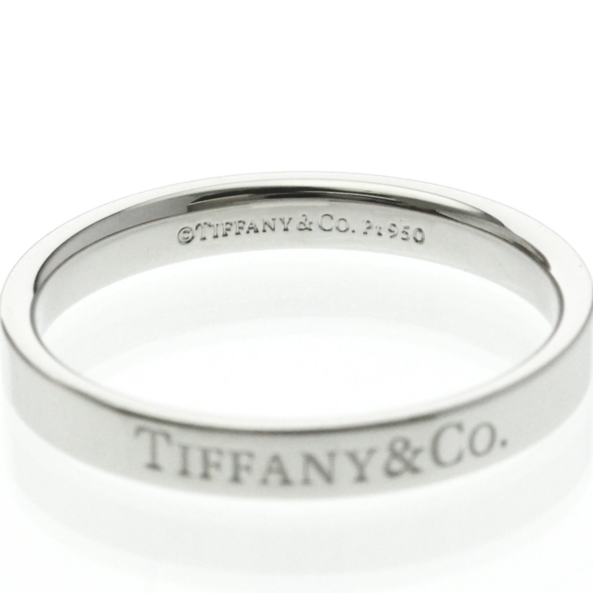Tiffany Flat Band · Platinum