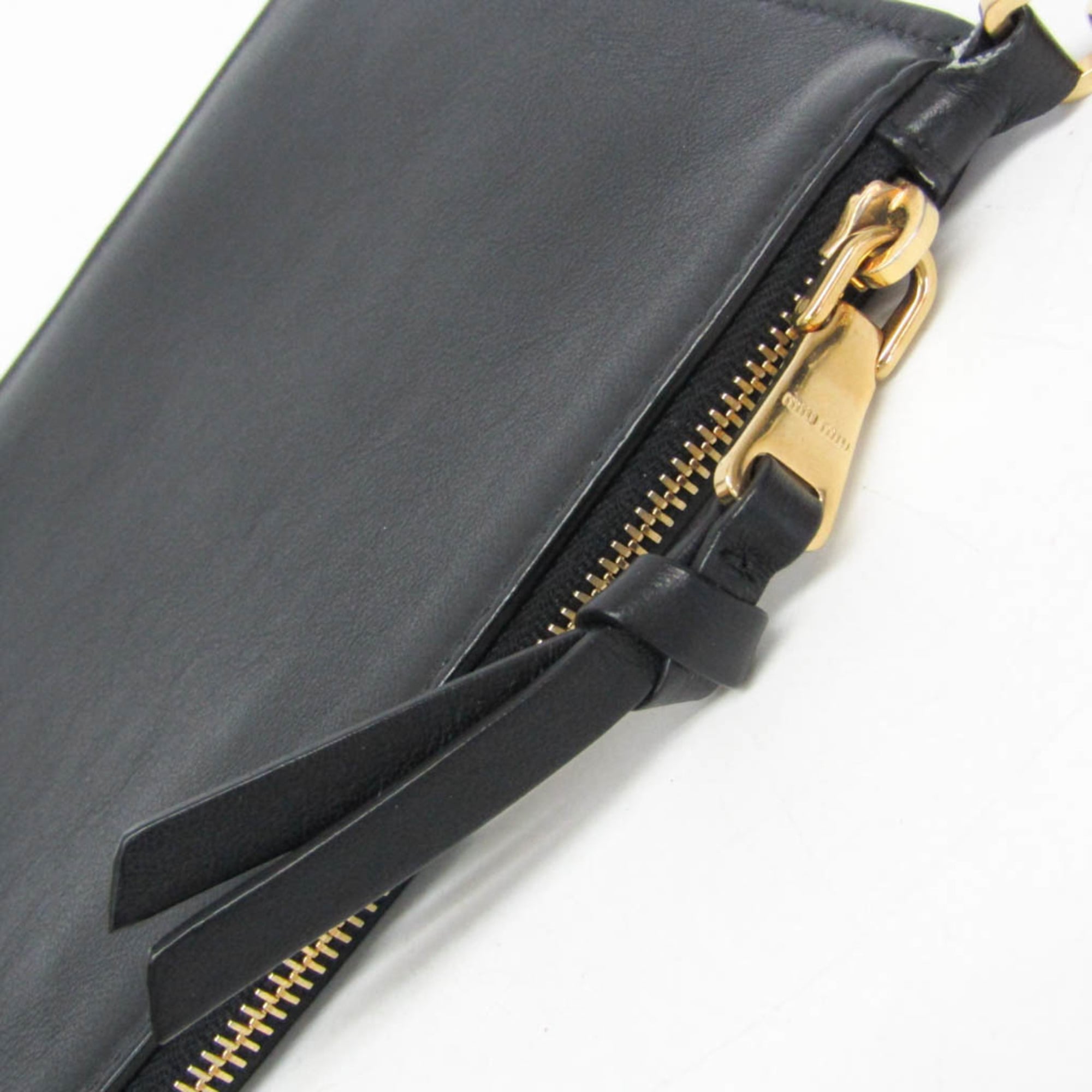 Miu Miu · Leather Clutch Pouch