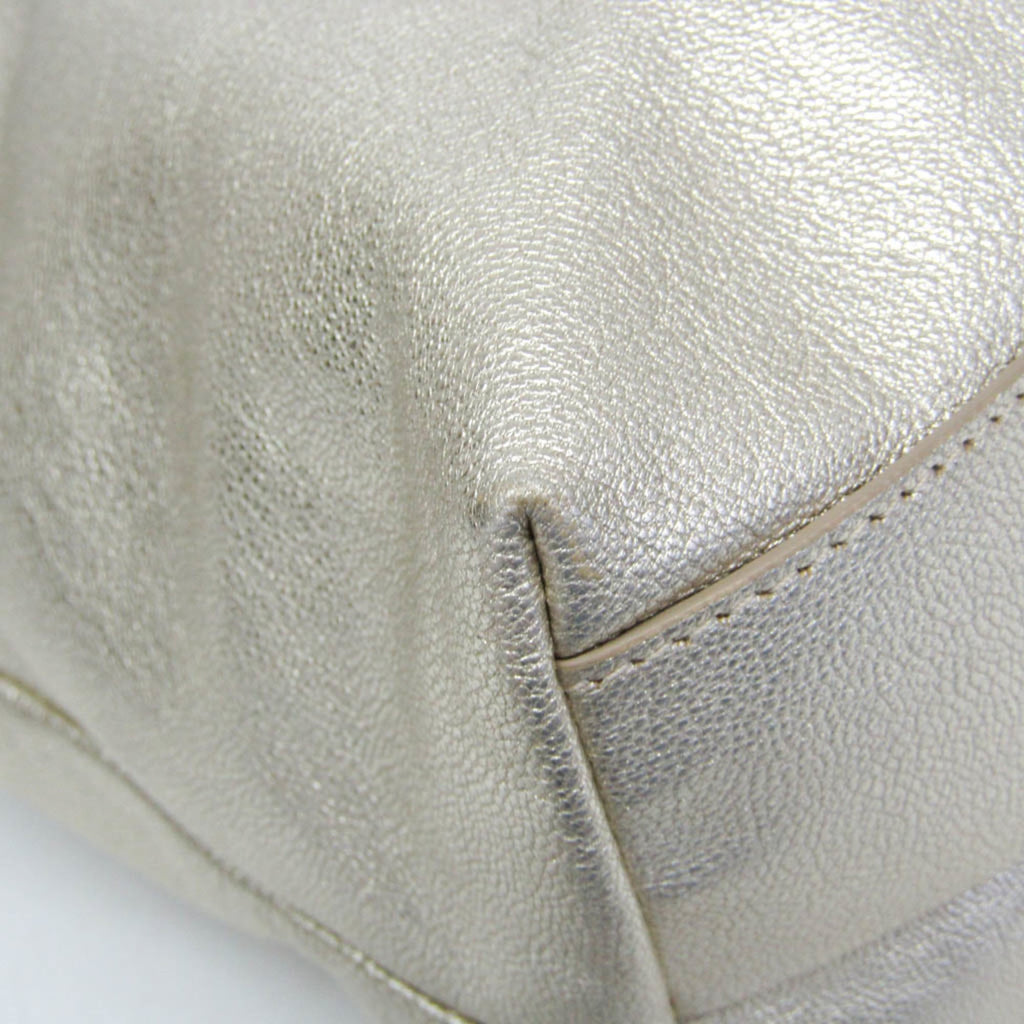 Salvatore Ferragamo Gancini · Leather Tote