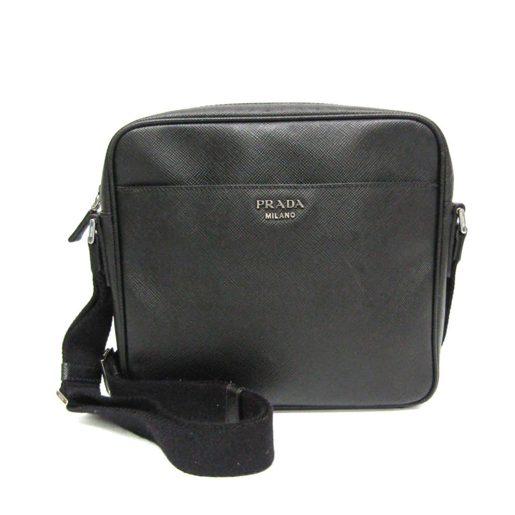 Prada Saffiano · Leather Shoulder Bag