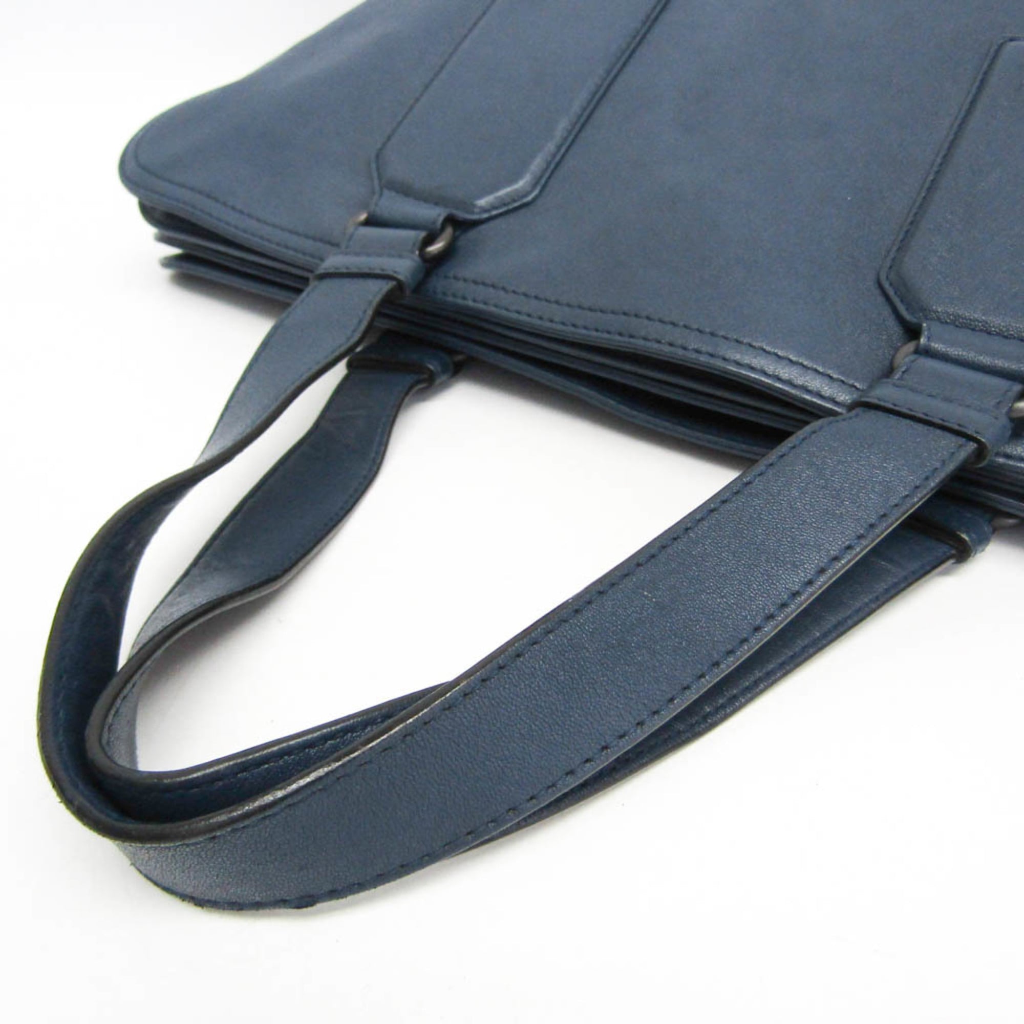 Bottega Veneta Intrecciato · Leather Briefcase