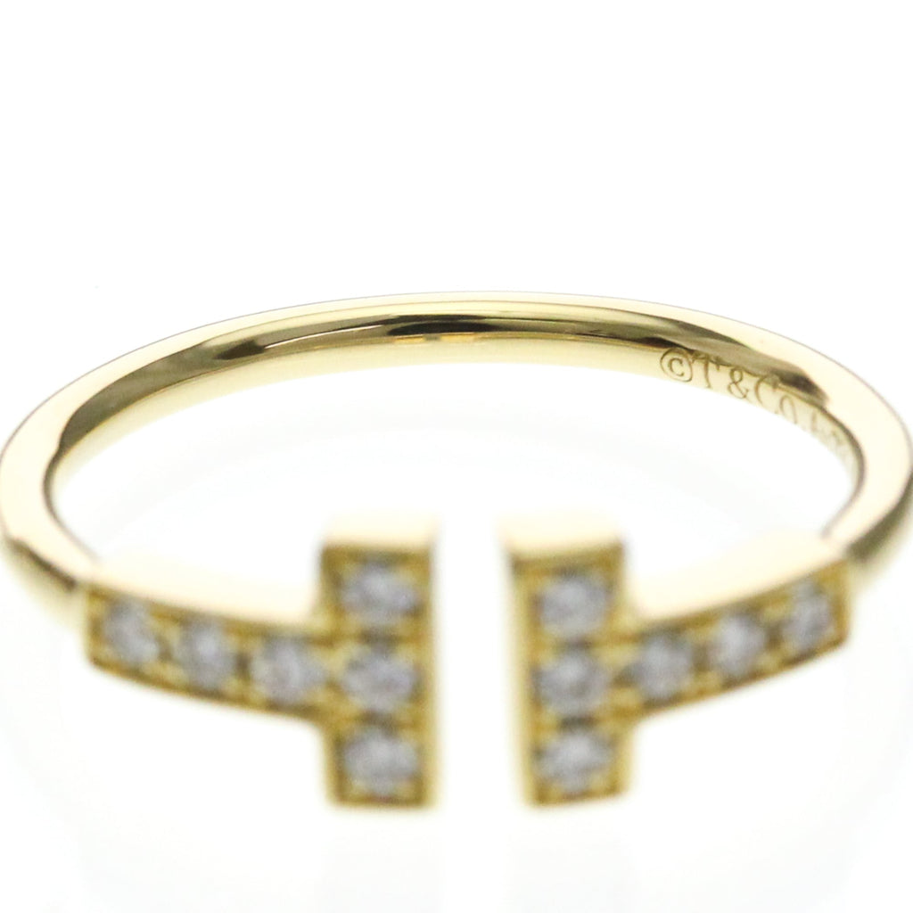 Tiffany T Wire · 18K Yellow Gold · Diamond