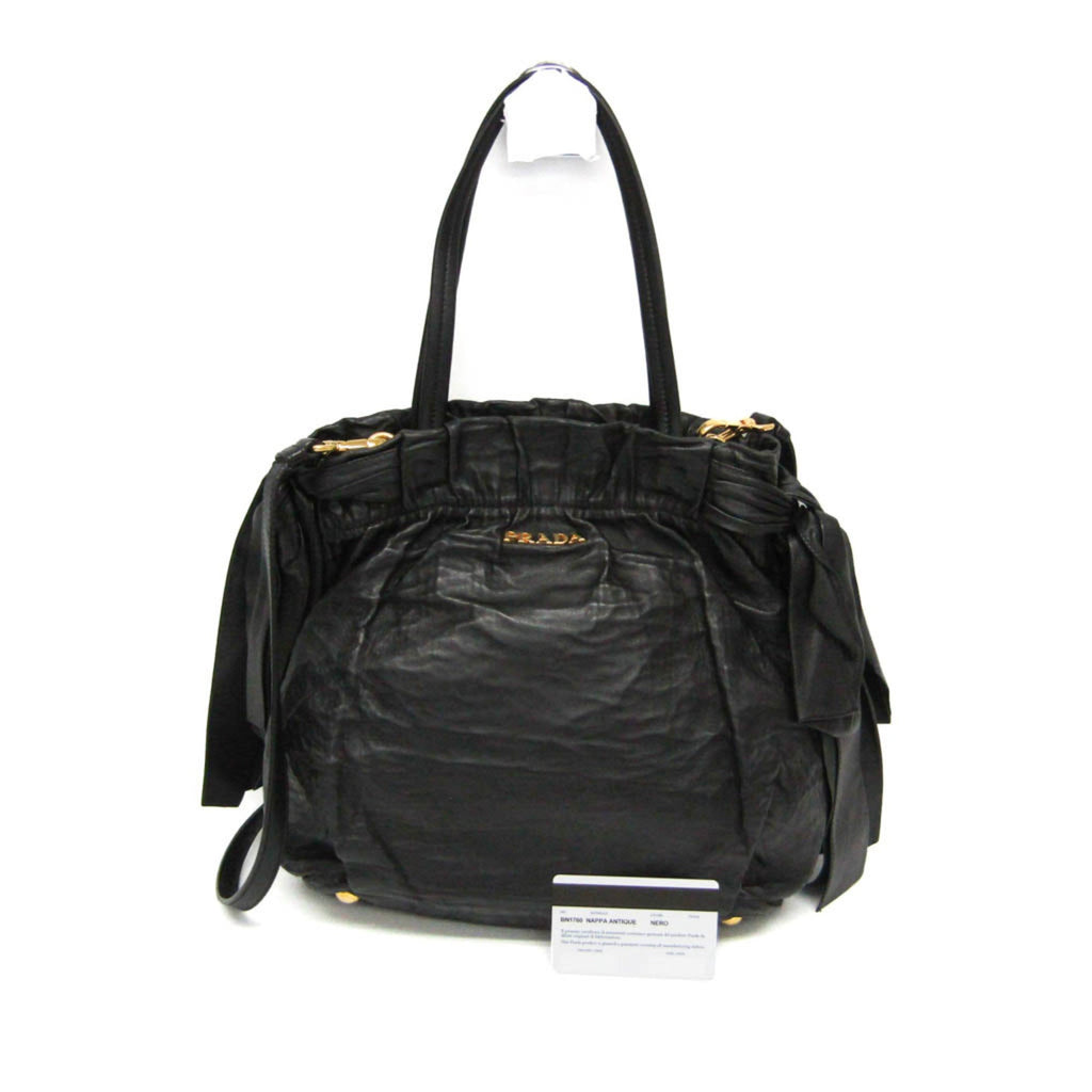 Prada Side Bow · Nappa Leather