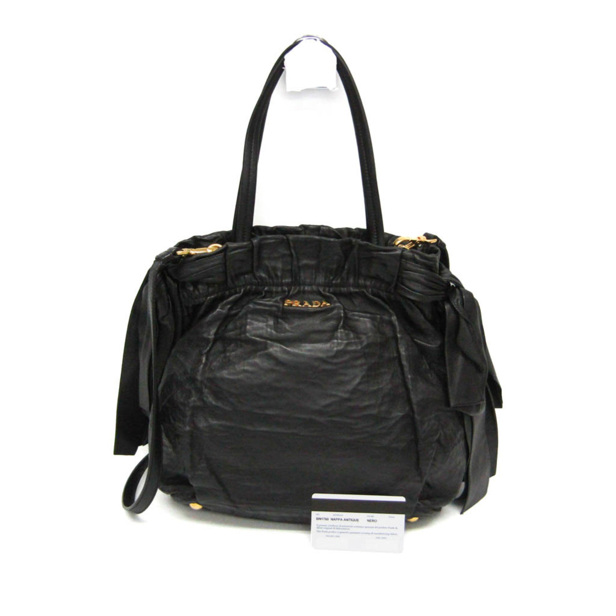 Prada Side Bow · Nappa Leather