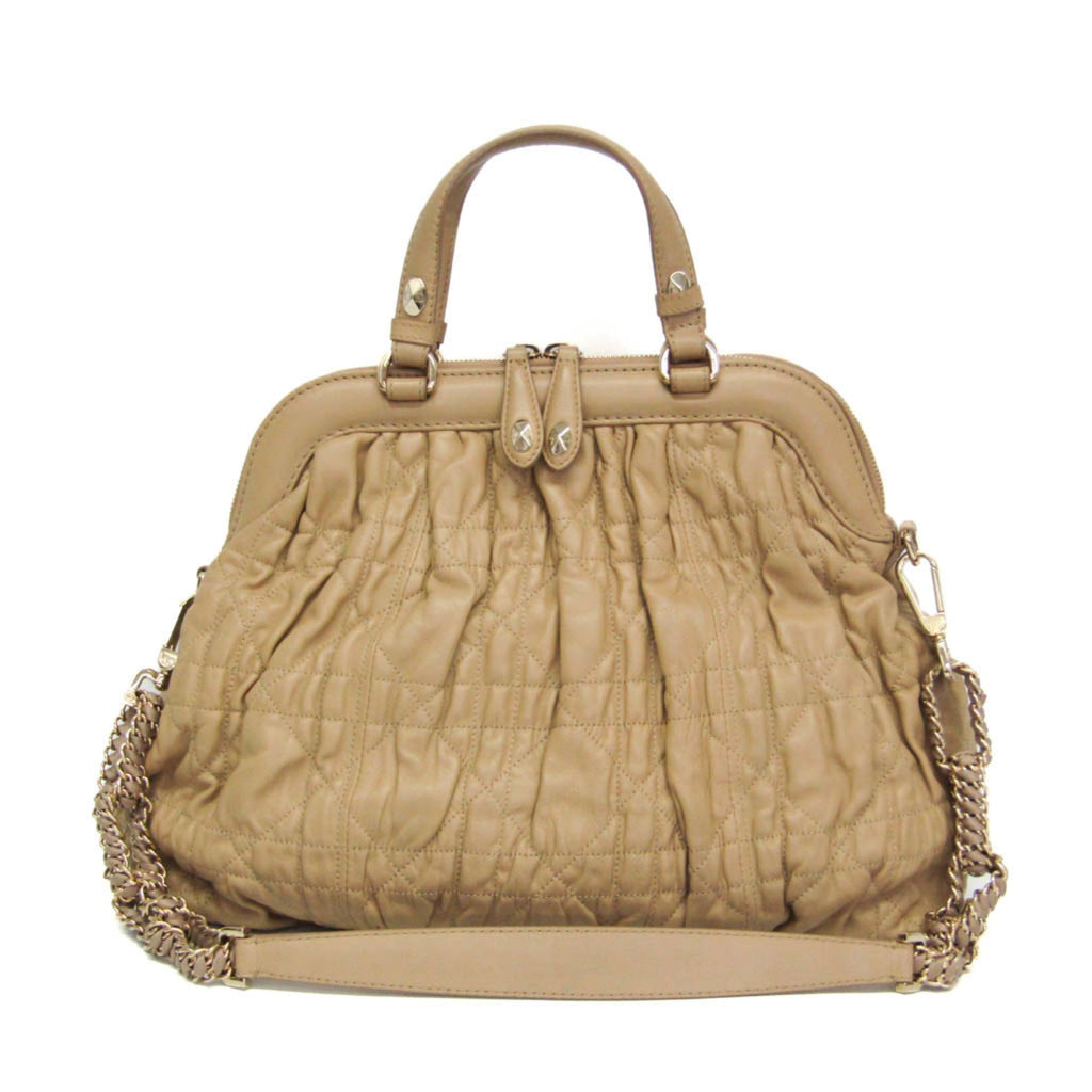 Christian Dior Gaufré · Lambskin