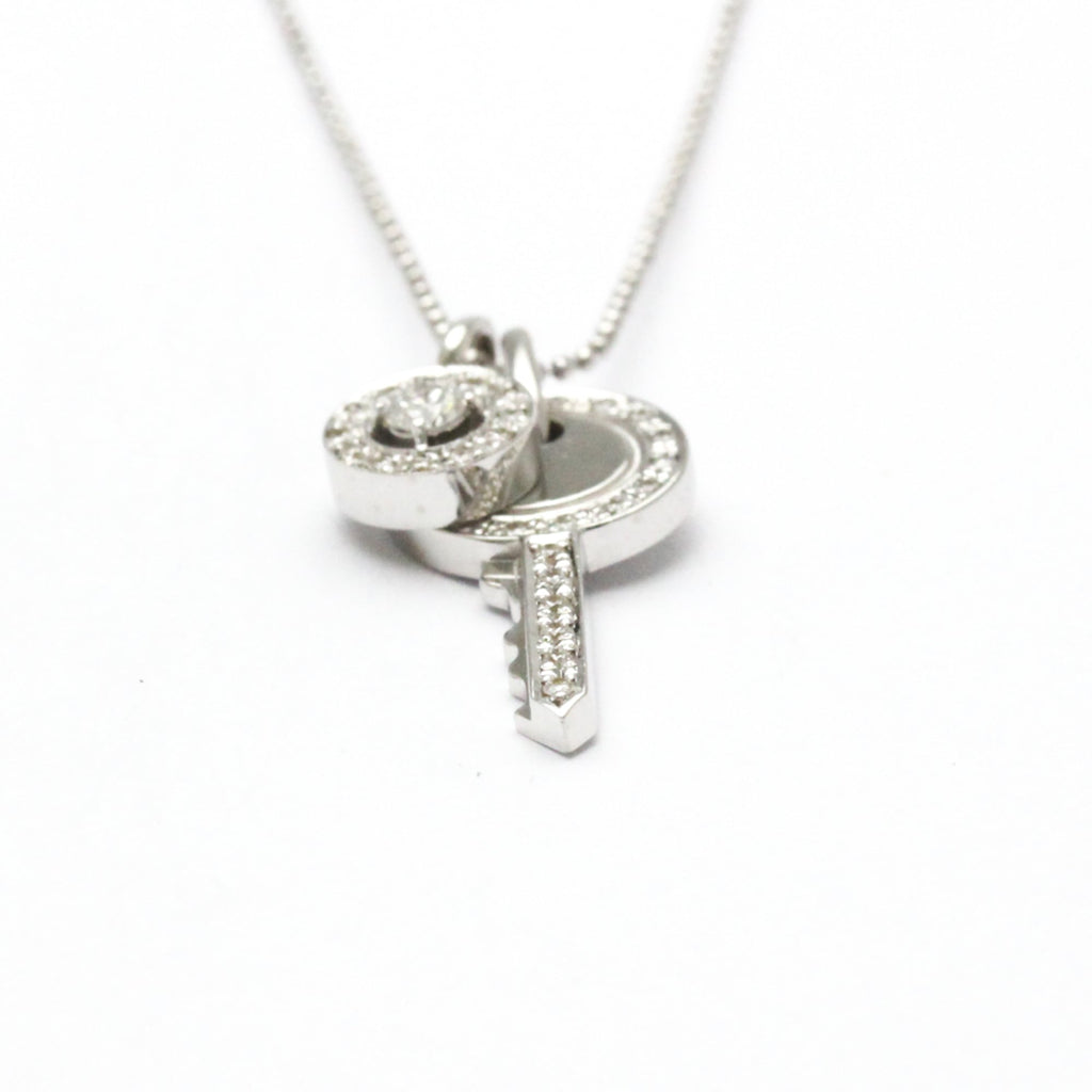 Vendome Aoyama Key · Diamond · 18K White Gold