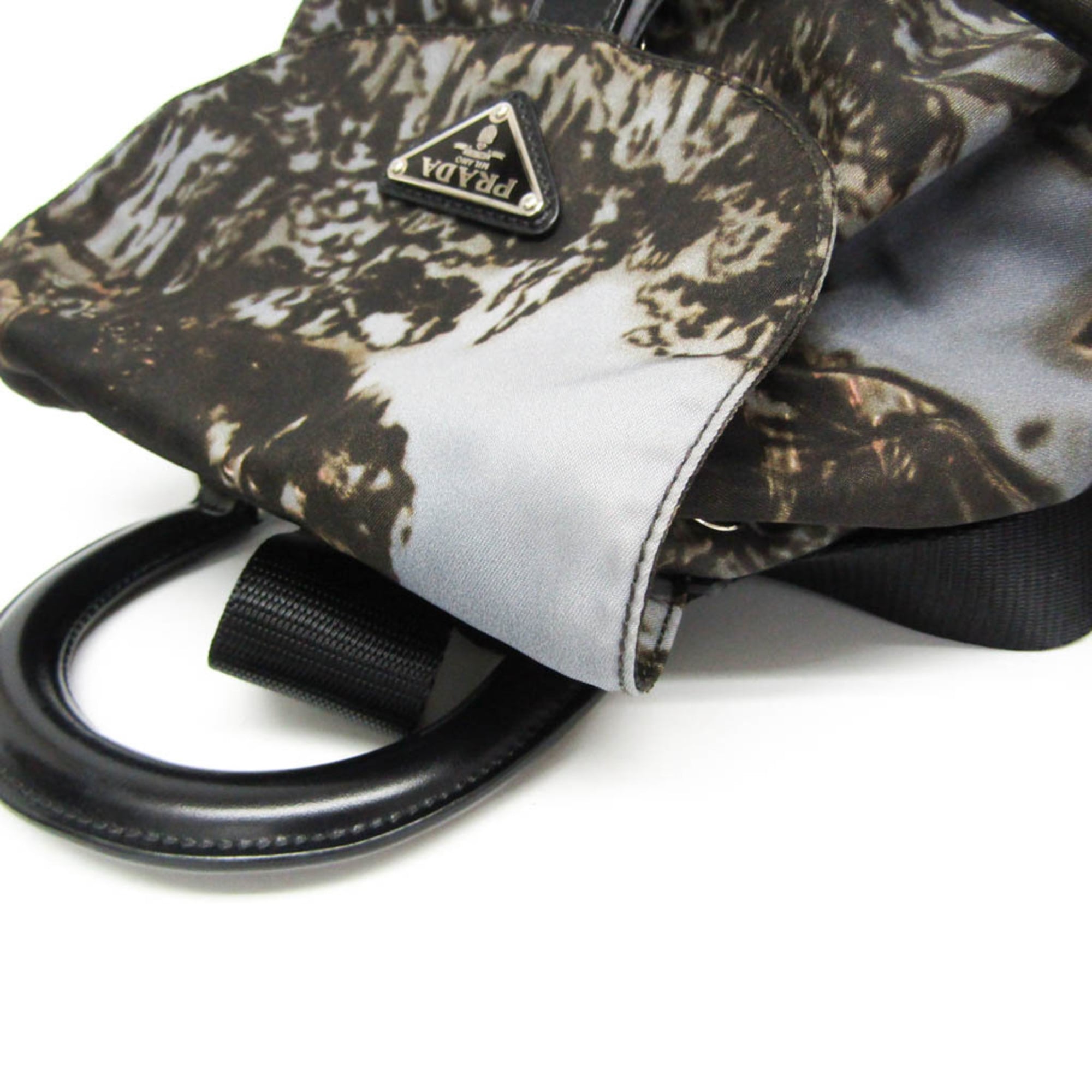 Prada Landscape Painting · Nylon Backpack