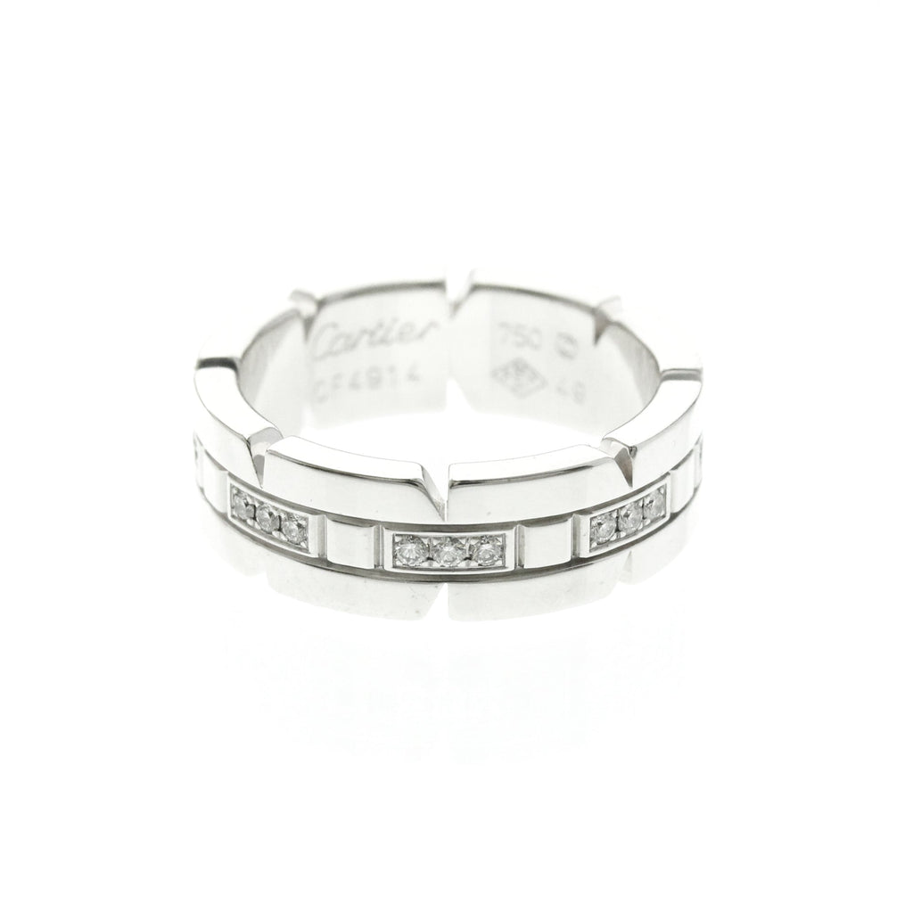 Cartier Tank Française · 18K White Gold · Diamond