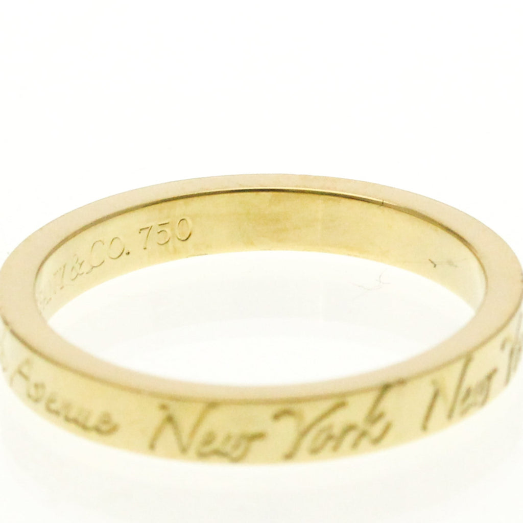 Tiffany · 18K Yellow Gold Band Ring
