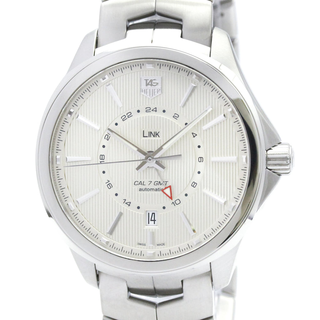 Tag Heuer Link Calibre 7 · GMT · Steel