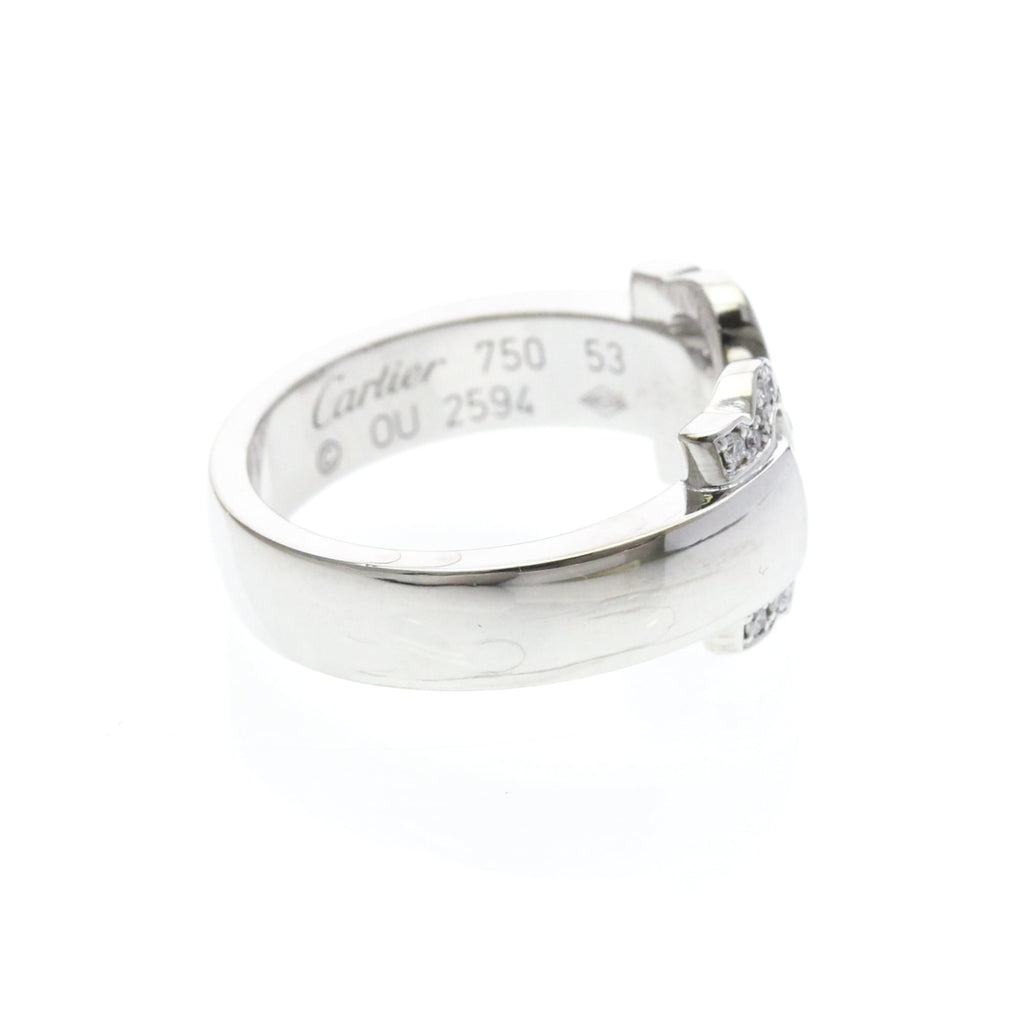 Cartier 2C Boucle · 18K White Gold · Diamond