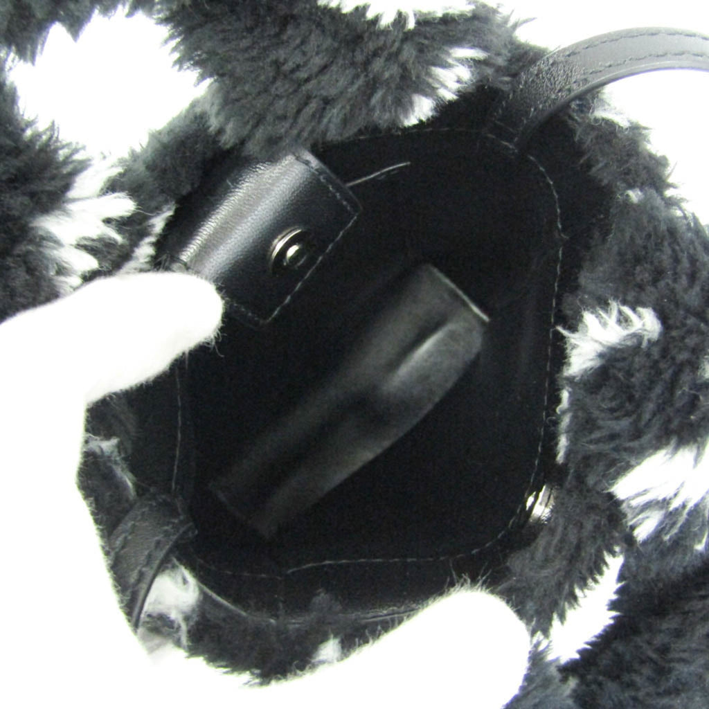 Balenciaga Everyday Phone Holder · Faux Fur