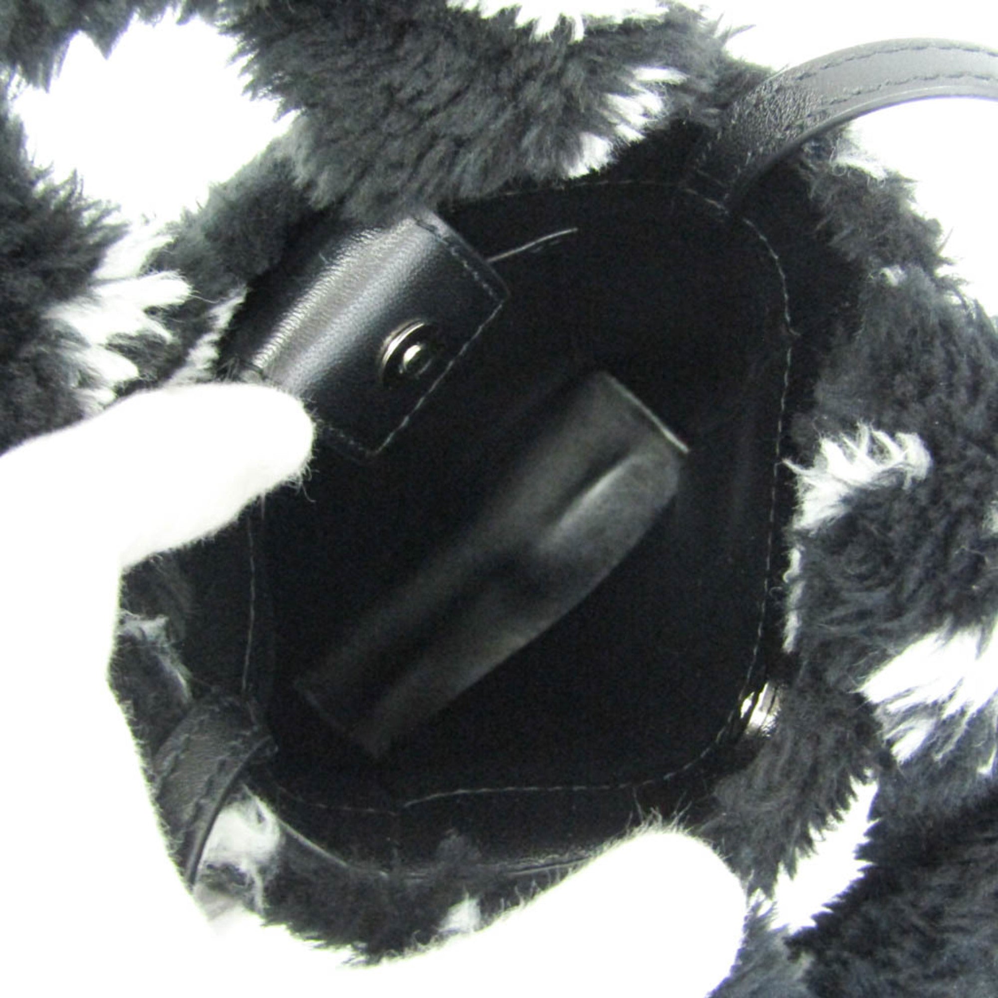 Balenciaga Everyday Phone Holder · Faux Fur