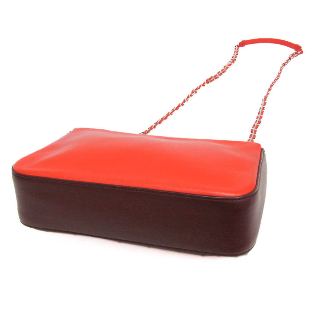 Fendi · Leather Shoulder Bag · Gold Hardware