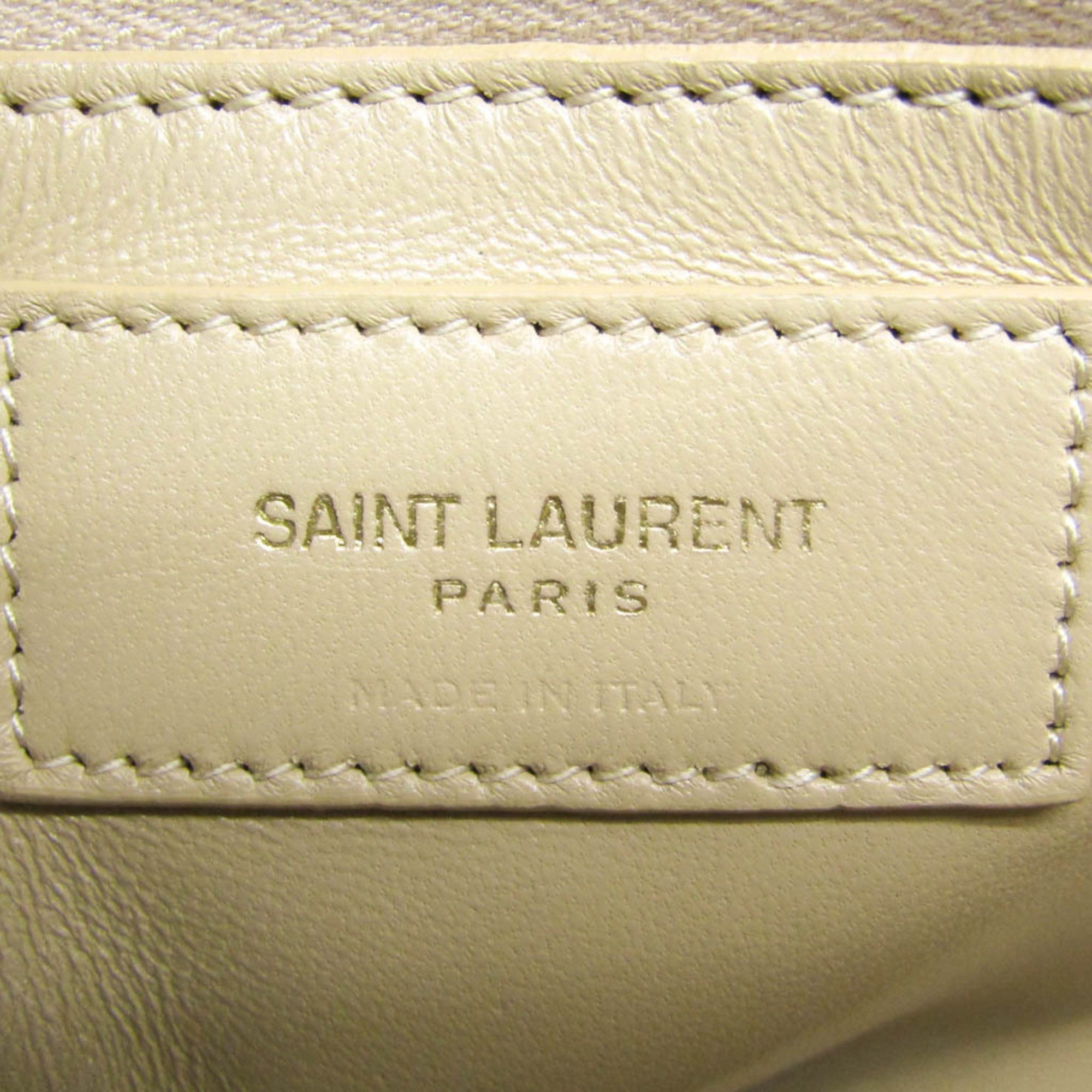 Saint Laurent Maillon · Leather Satchel